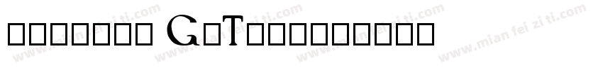 cenyury Gothic字体转换